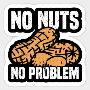 Peanut Allergy Nut Allergy Sticker